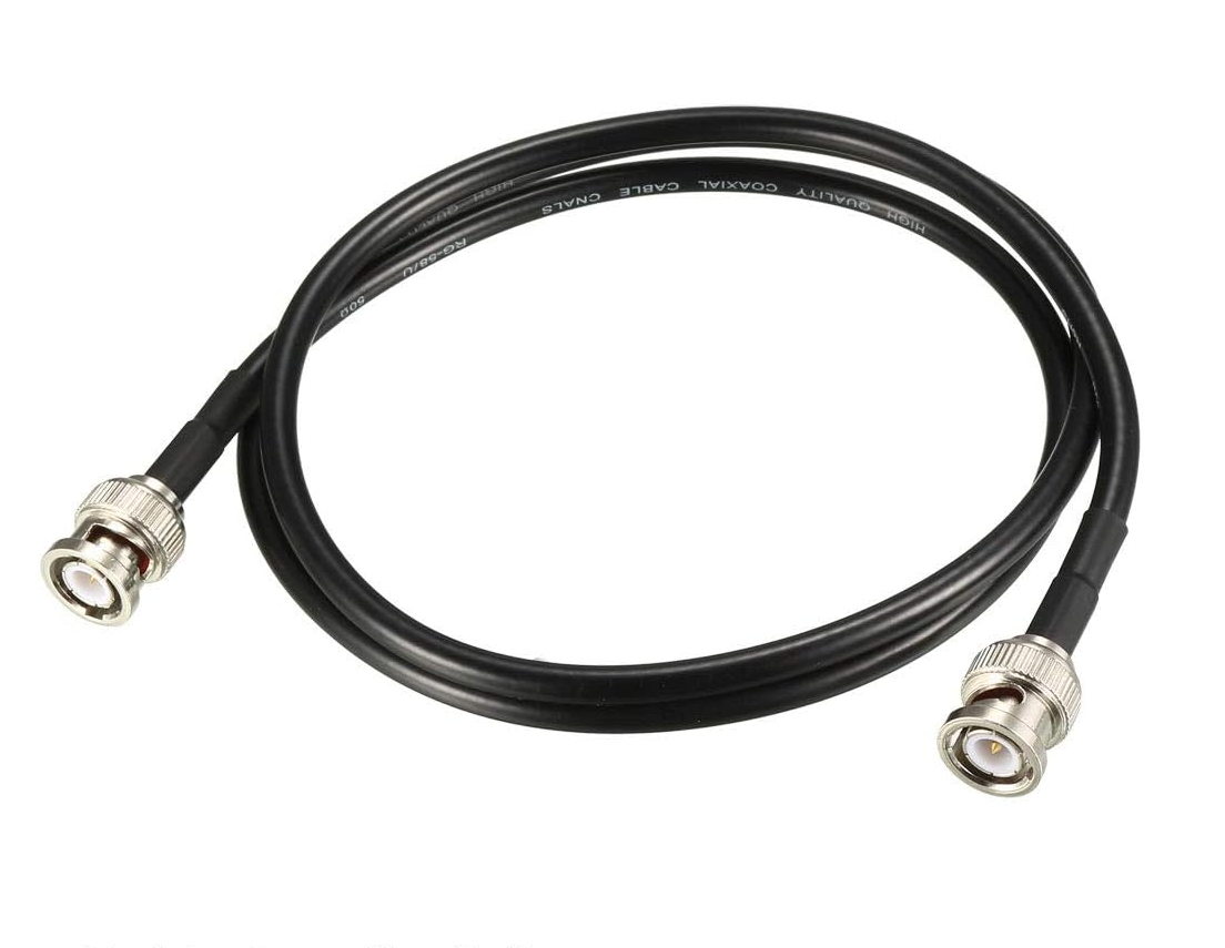 Коаксіальний антенний кабель BNC-BNC 50 Ом RG58U